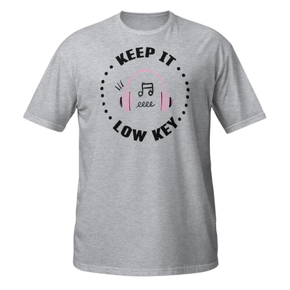 Camiseta con auriculares Keep It Low Key