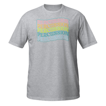 Camiseta de percusión retro