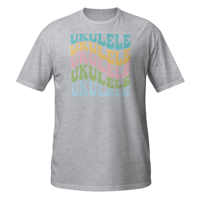 Camiseta retro de ukelele