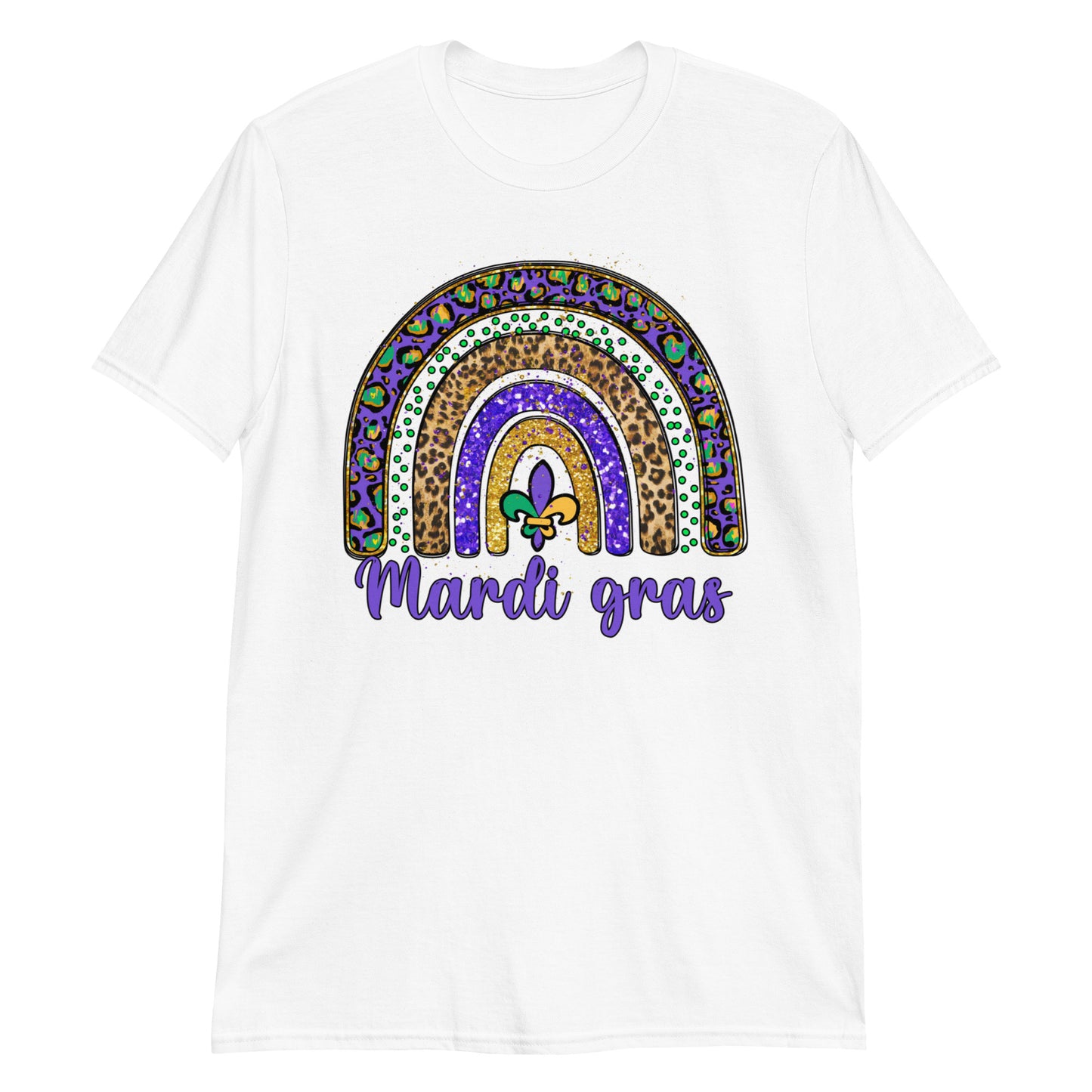 Mardi Gras Rainbow Tee