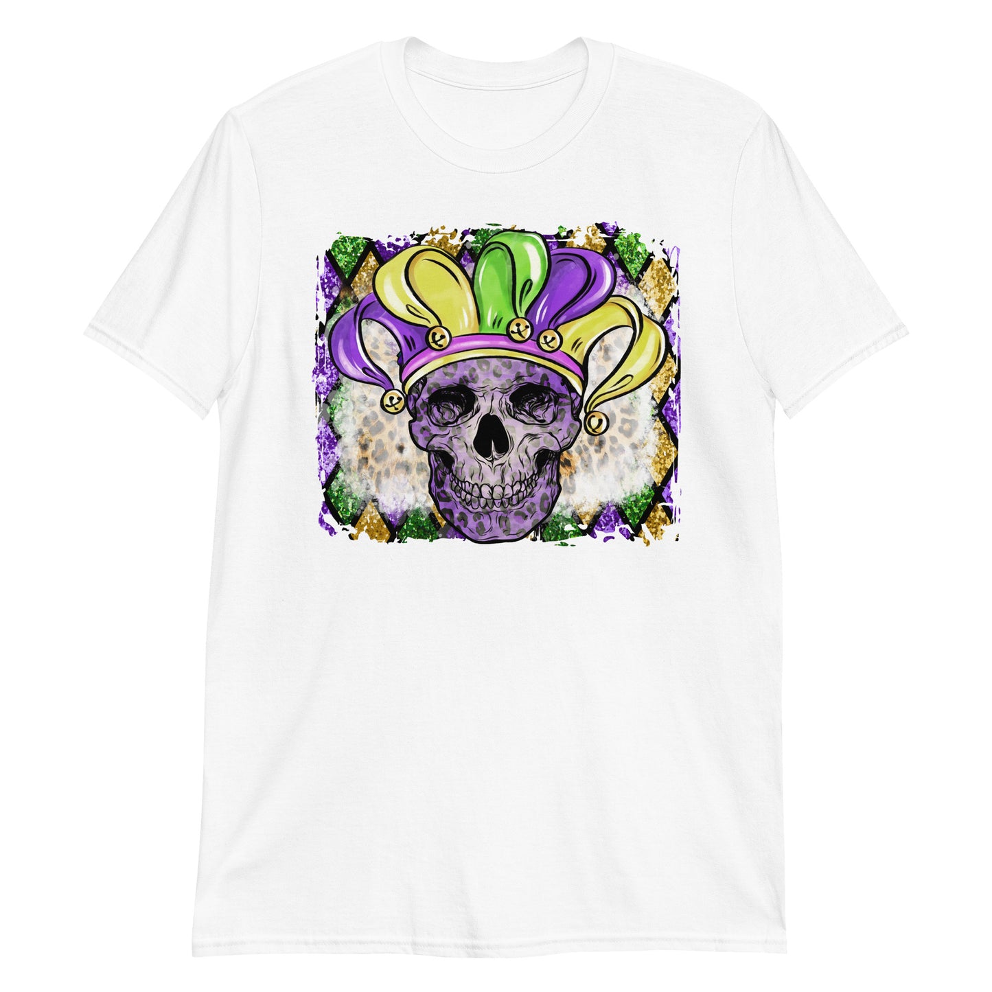 Mardi Gras Skull Jester Tee