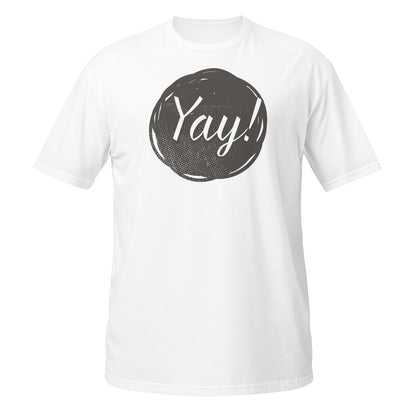 ¡Sí! Camiseta gráfica minimalista