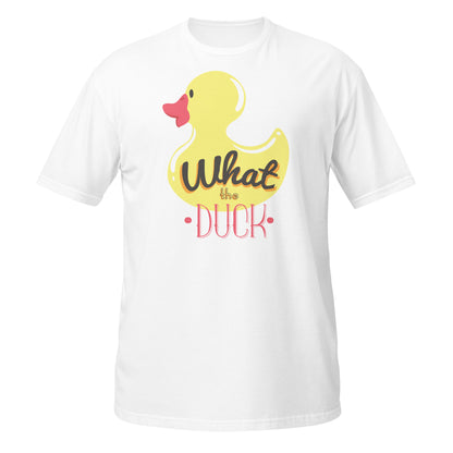 Camiseta gráfica "What The Duck"