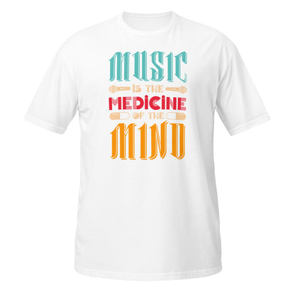 Camiseta La música es la medicina de la mente