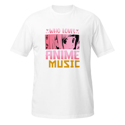 Camiseta "Solo una chica que ama el anime y la música"