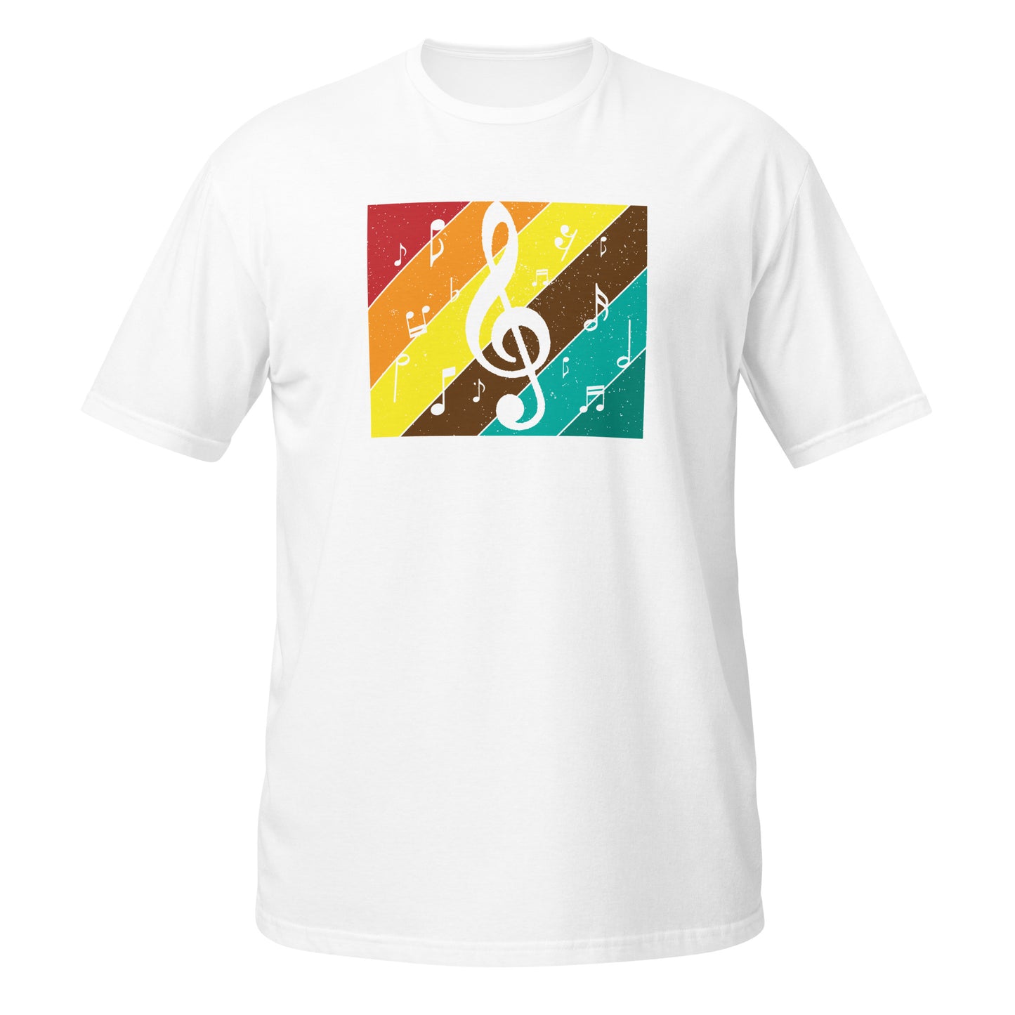 Retro Melody Treble Clef Tee