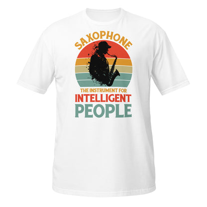 Saxofón: el instrumento para personas inteligentes Tee