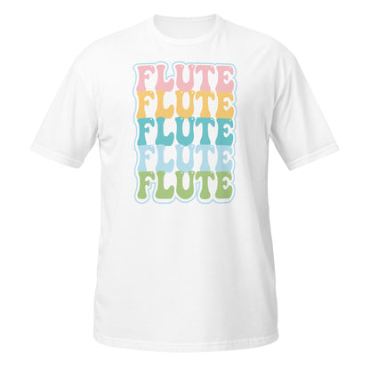 Camiseta retro de flauta