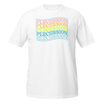 Camiseta de percusión retro