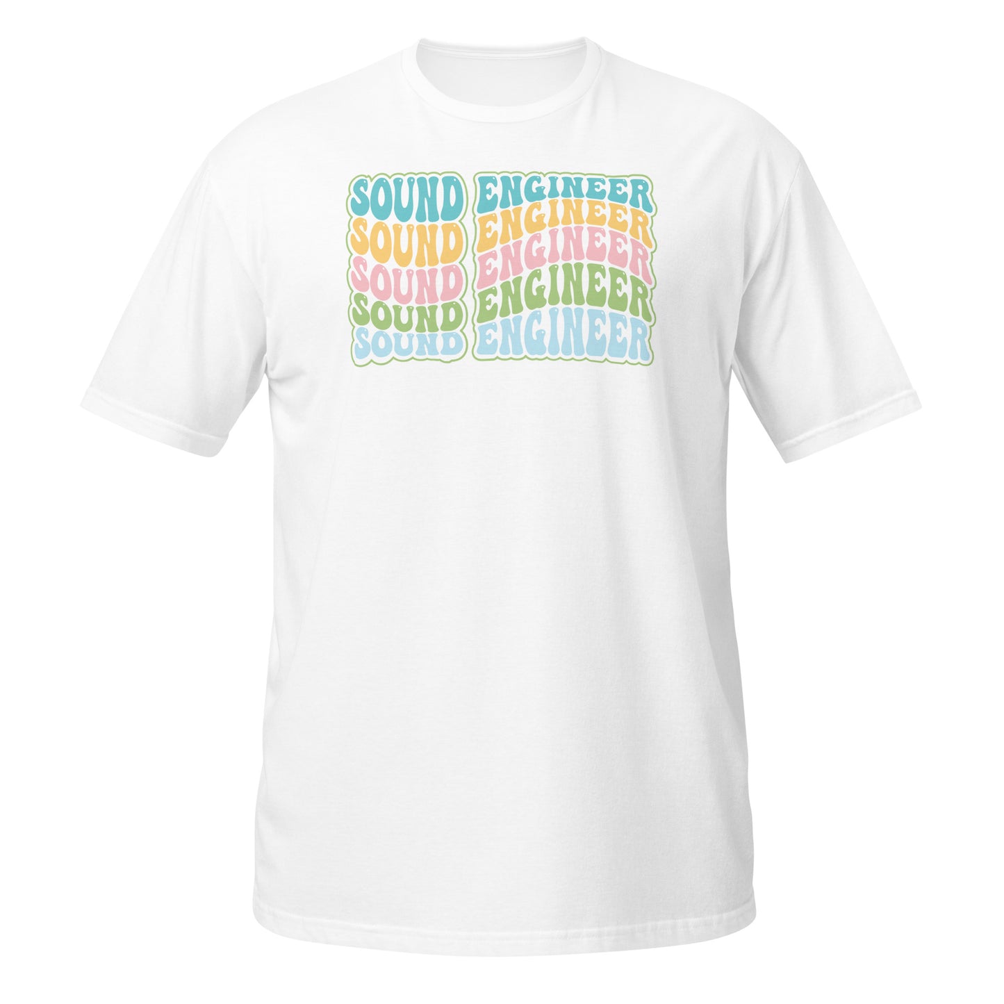 Retro Sound Engineer Music Tee