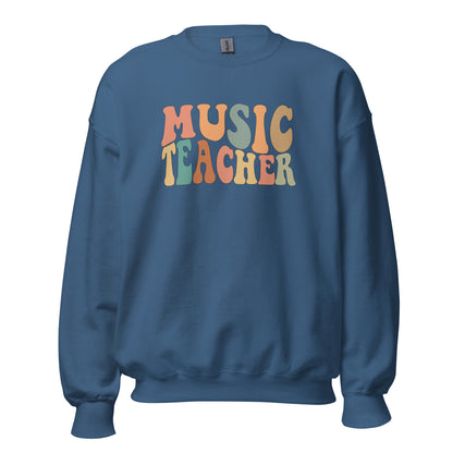 Sudadera retro "Profesor de música"
