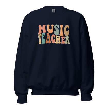 Sudadera retro "Profesor de música"