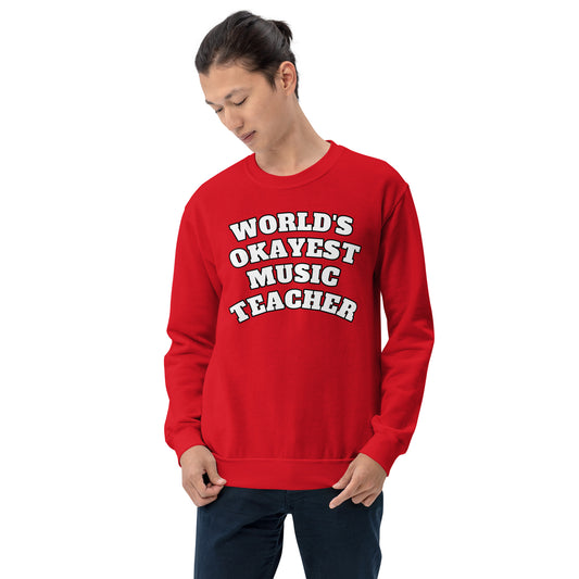 Sudadera "El profesor de música más aceptable del mundo"