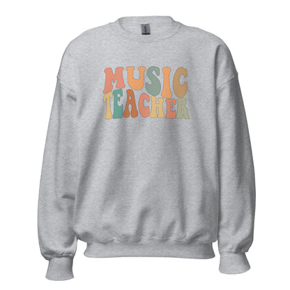 Sudadera retro "Profesor de música"
