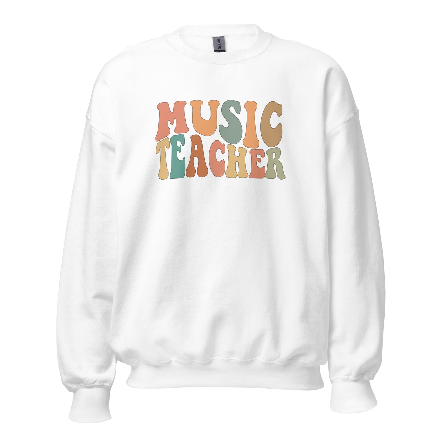 "Music Teacher" Retro Sweatshirt