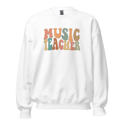 Sudadera retro "Profesor de música"