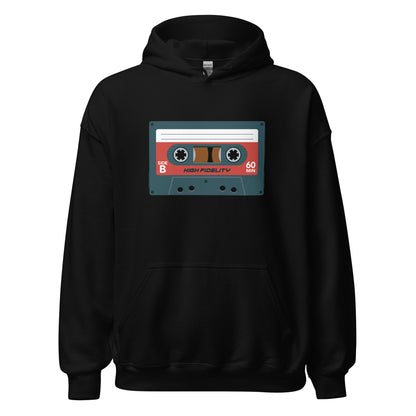 Sudadera con capucha de casete retro