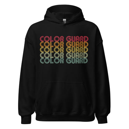Sudadera con capucha retro de la Guardia de Color
