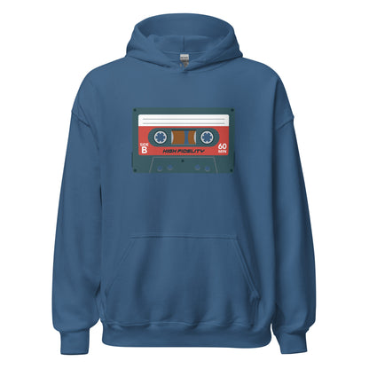Sudadera con capucha de casete retro
