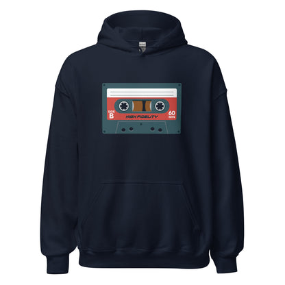 Sudadera con capucha de casete retro