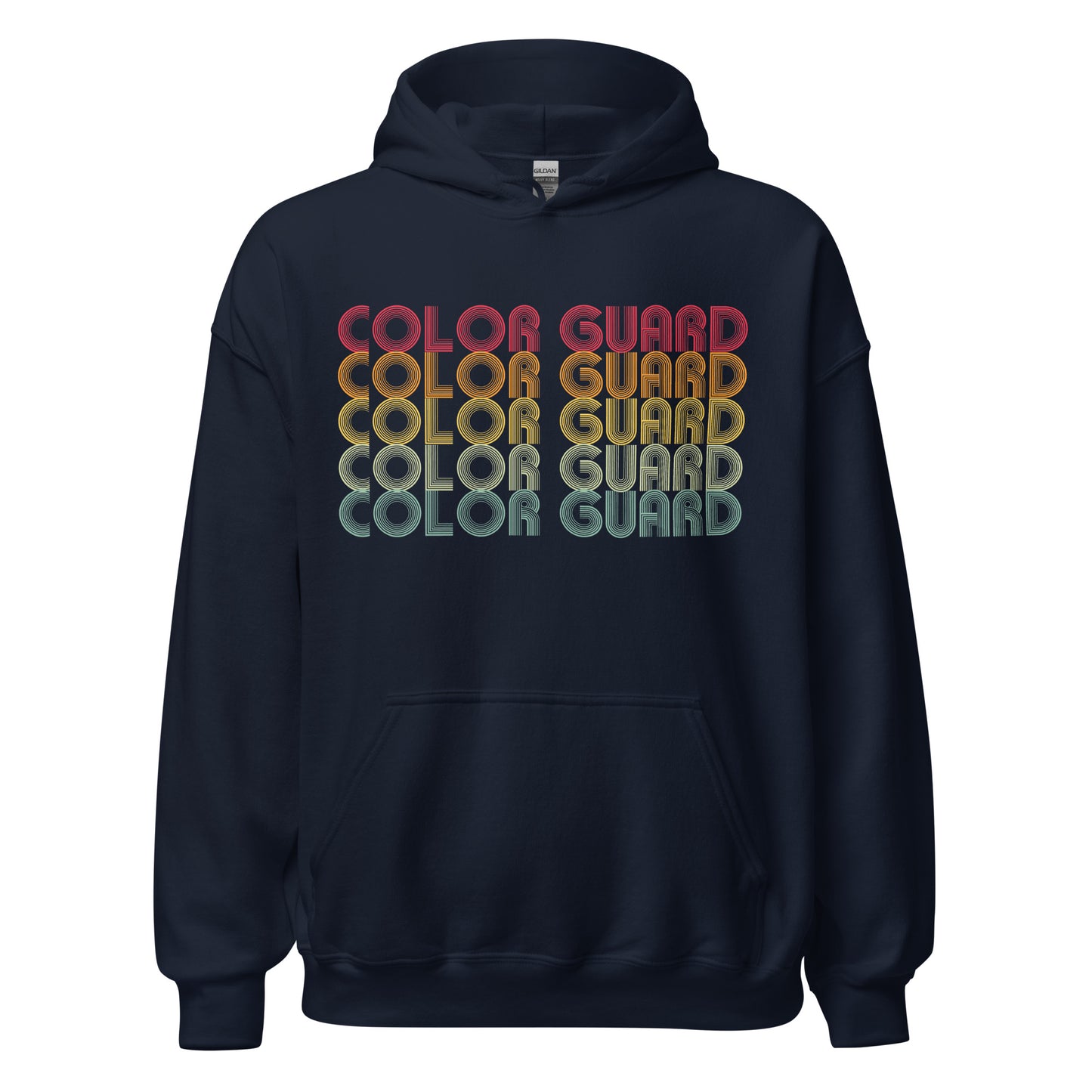 Color Guard Retro Hoodie