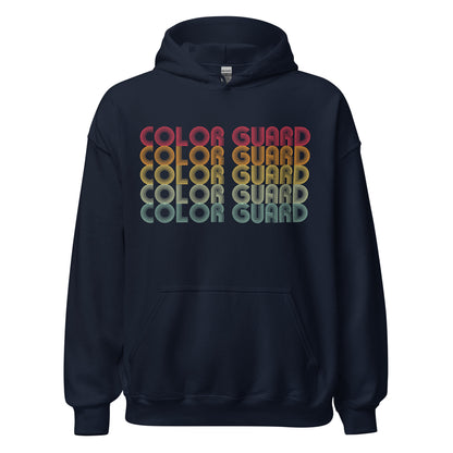 Sudadera con capucha retro de la Guardia de Color