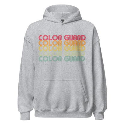 Sudadera con capucha retro de la Guardia de Color