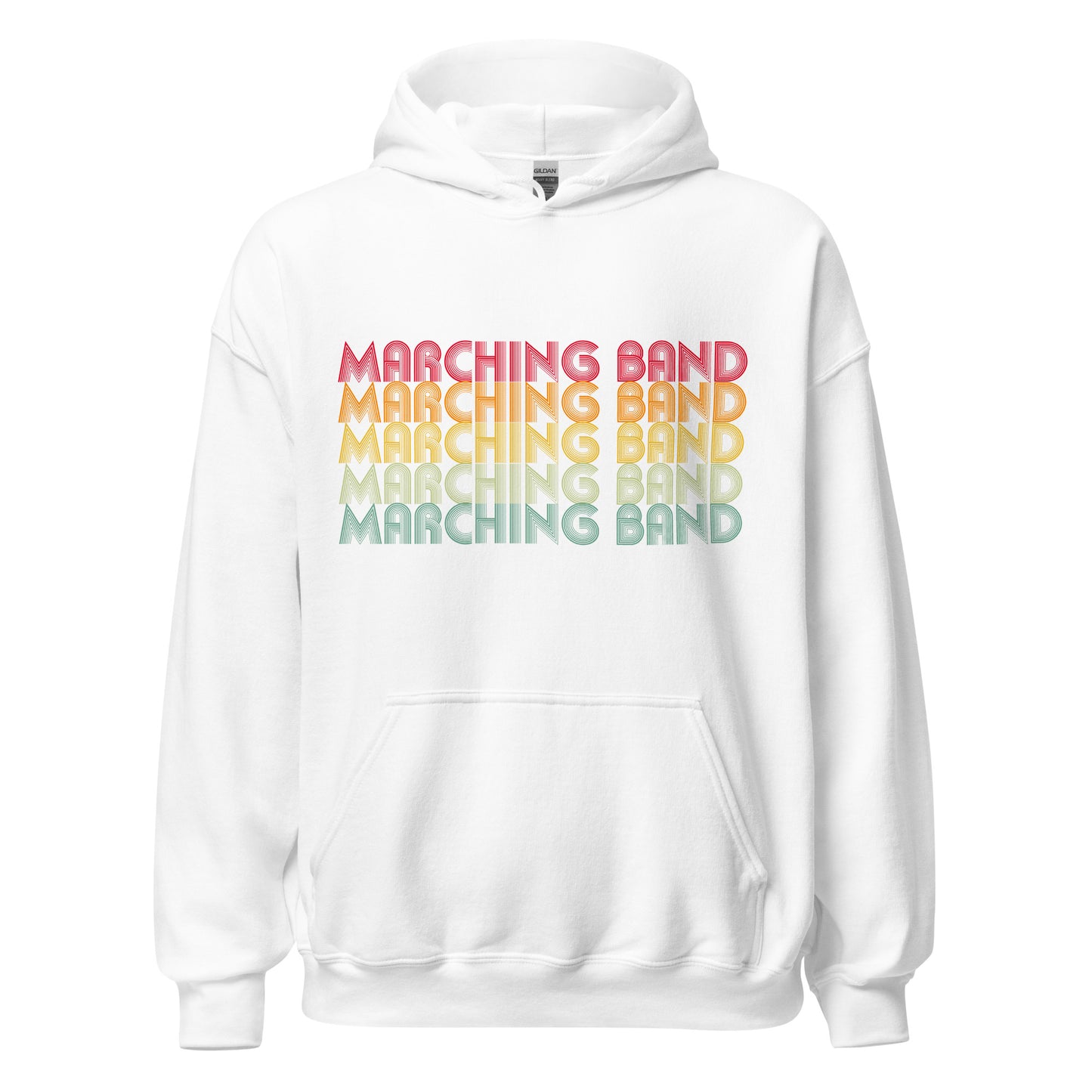 Marching Band Retro Hoodie