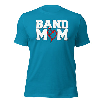 Armonías sinceras: camiseta de mamá de banda
