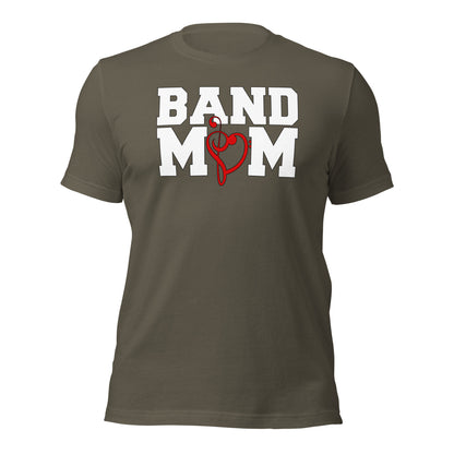 Armonías sinceras: camiseta de mamá de banda