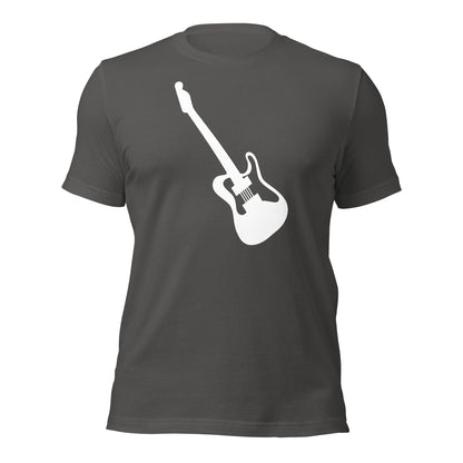 Camiseta para entusiastas de la guitarra eléctrica de cuerpo sólido