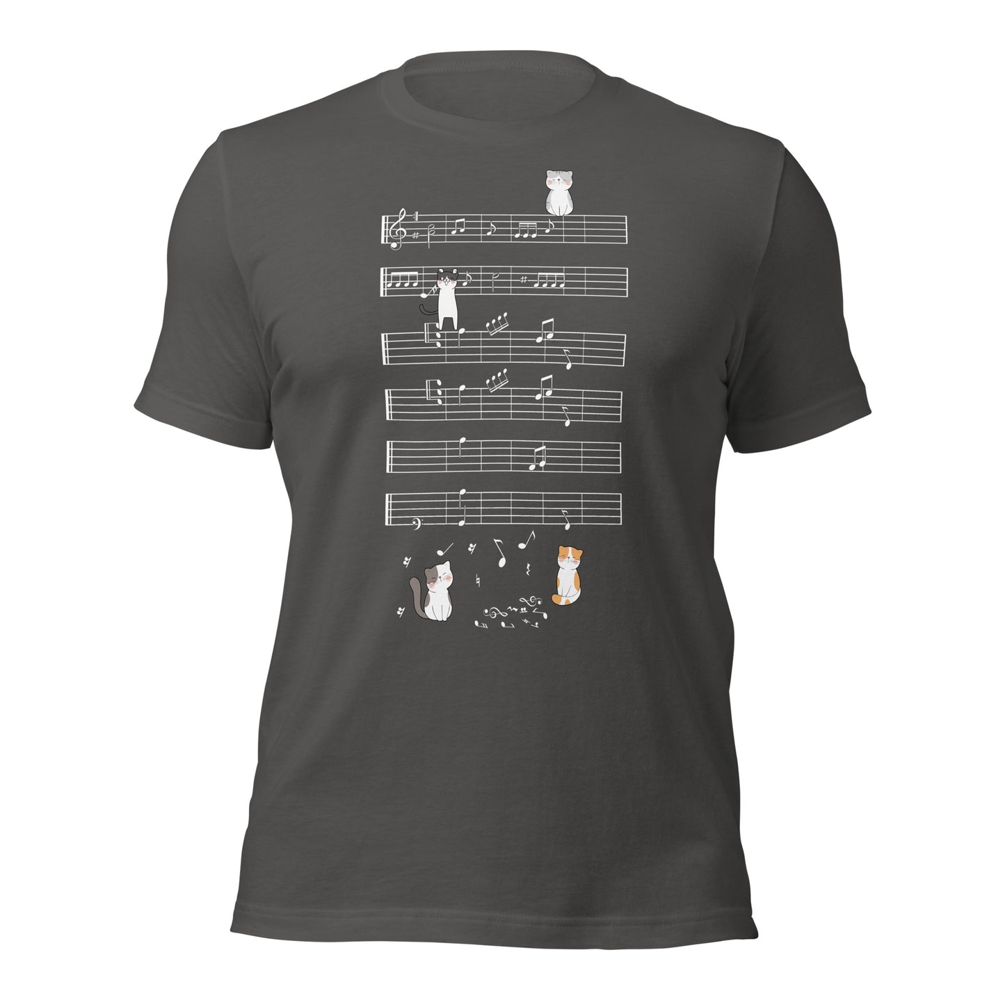 Naught Playing Musical Kitty Cats T-shirt