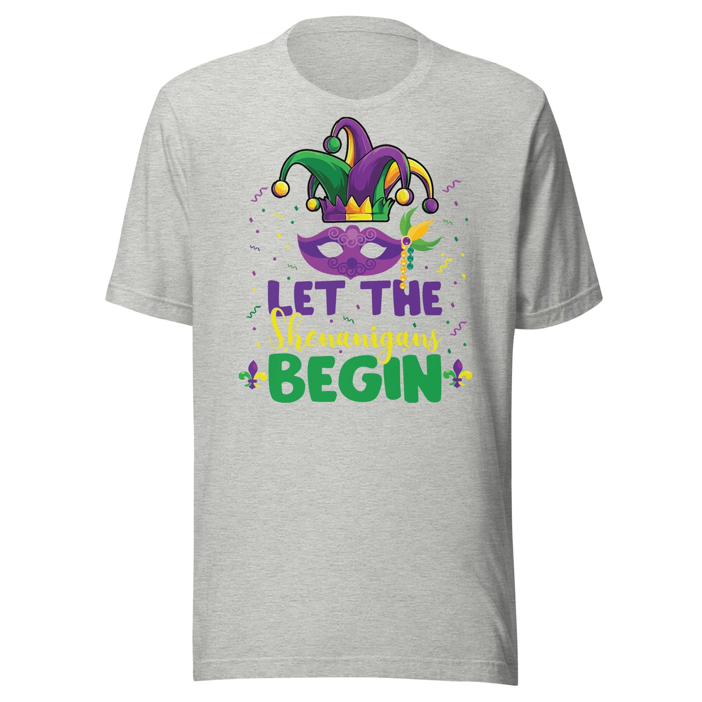 Let The Shenanigans Begin - Mardi Gras Tee