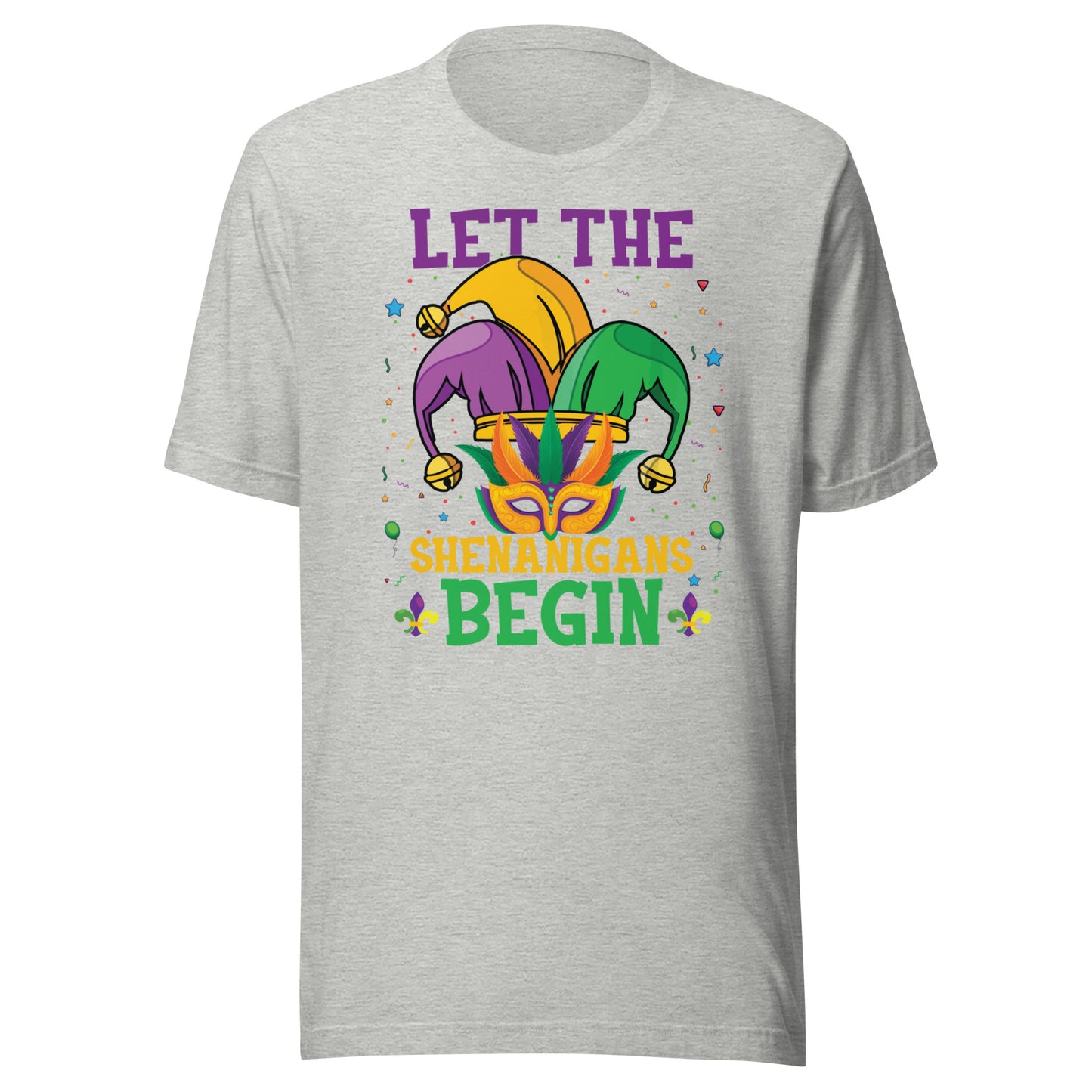 Let the Shenanigans Begin Mardi Gras Shirt