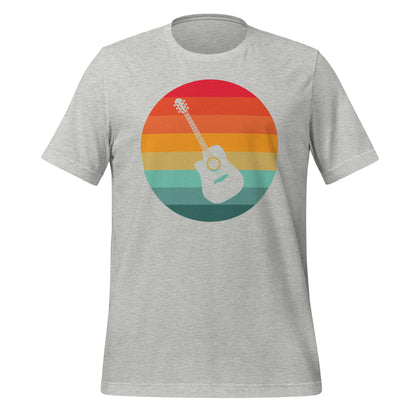 Camiseta con serenata de guitarra al atardecer