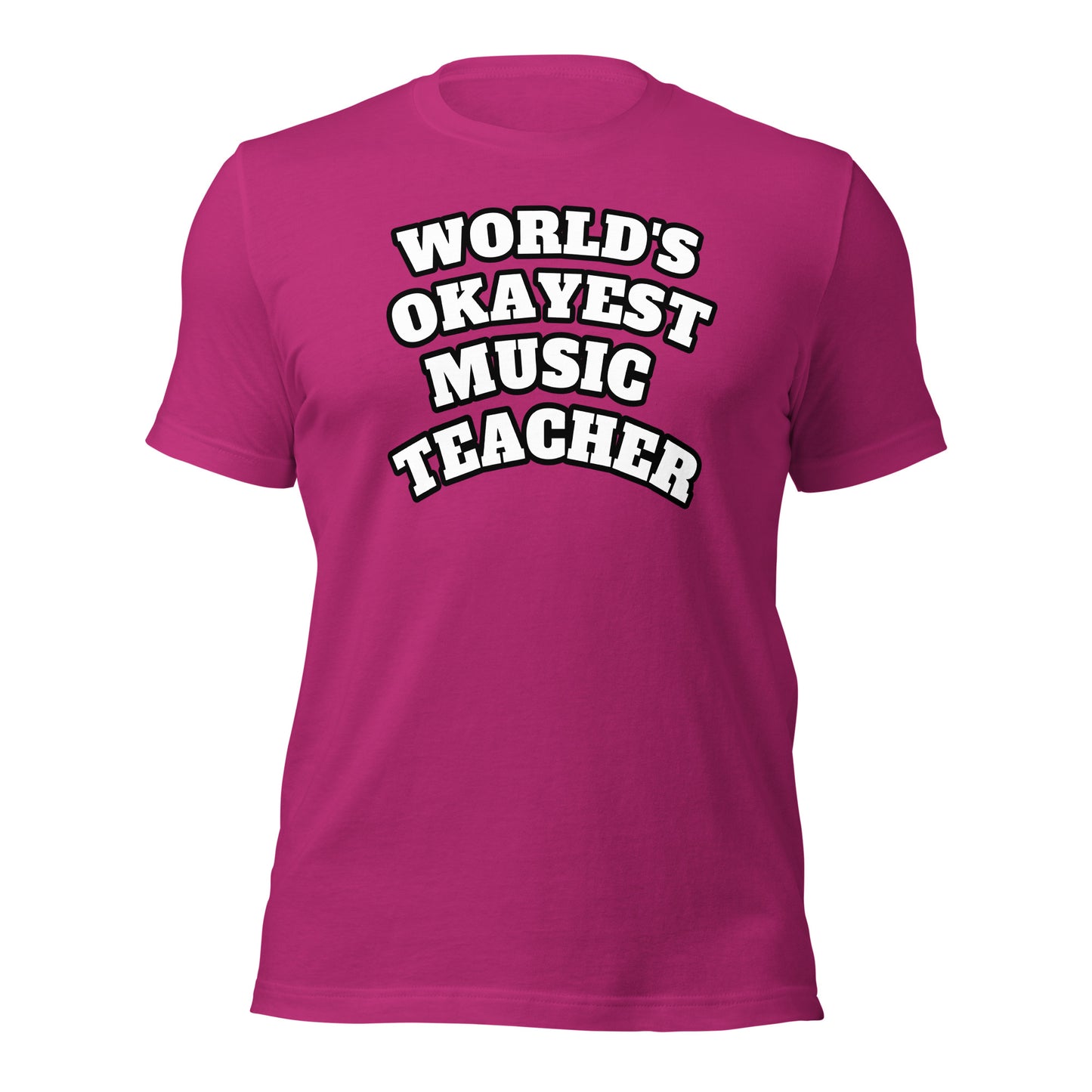 World's Okayest Music Teacher Shirt