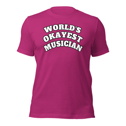 Camiseta del músico más aceptable del mundo