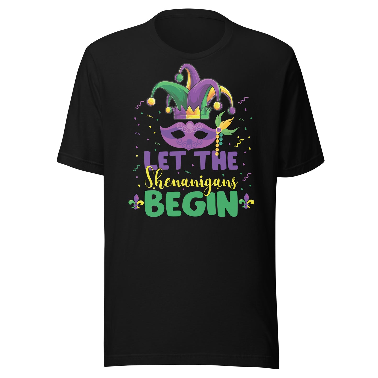 Let The Shenanigans Begin - Mardi Gras Tee