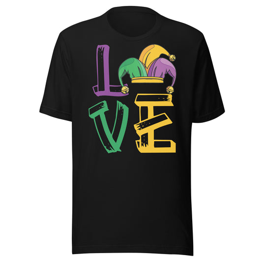 Mardi Gras LOVE Shirt