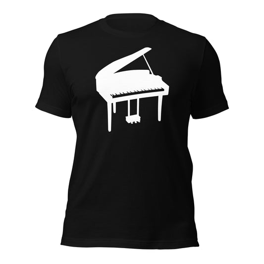 Camiseta para entusiastas del piano de cola