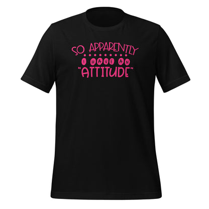 Entonces, aparentemente tengo una camiseta gráfica de actitud