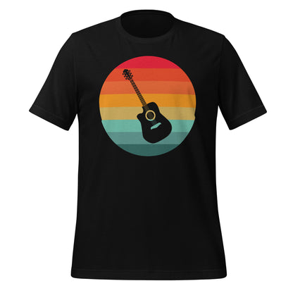 Camiseta con serenata de guitarra al atardecer