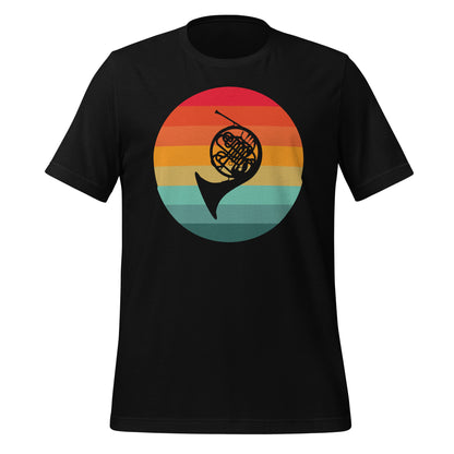 Camisa con serenata al atardecer con trompa francesa