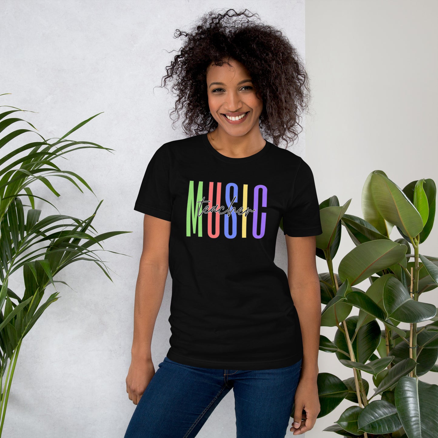 Colorful Music Teacher Shirt