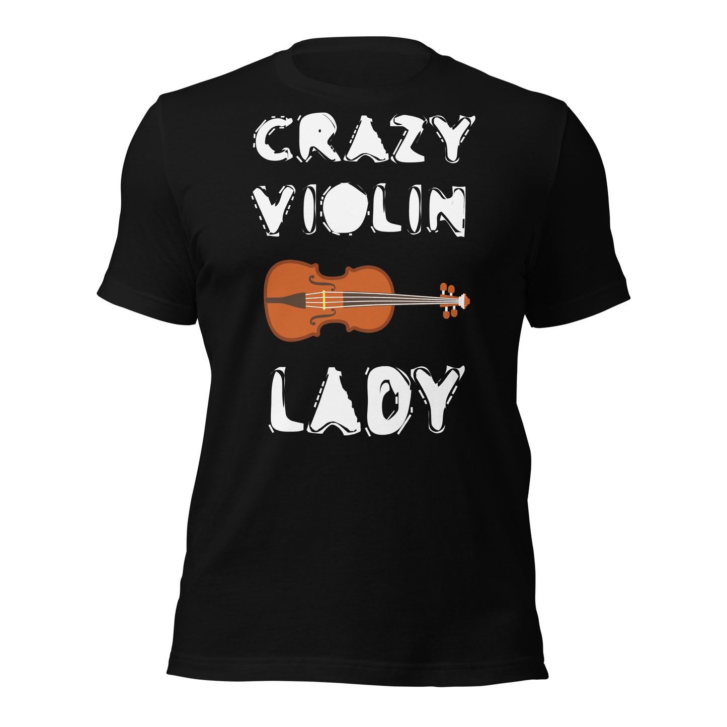 Crazy Violin Lady Shirt