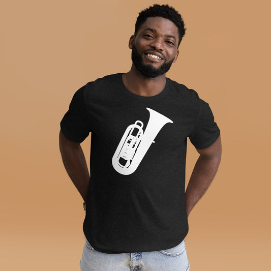 Camiseta para entusiastas de la tuba