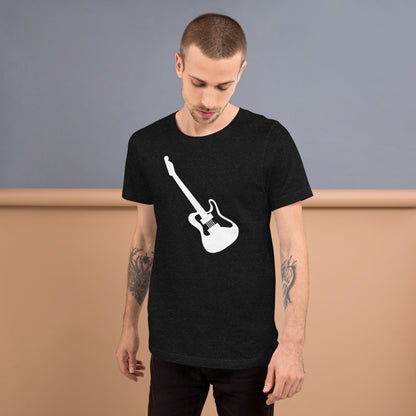 Camiseta para entusiastas de la guitarra eléctrica de cuerpo sólido