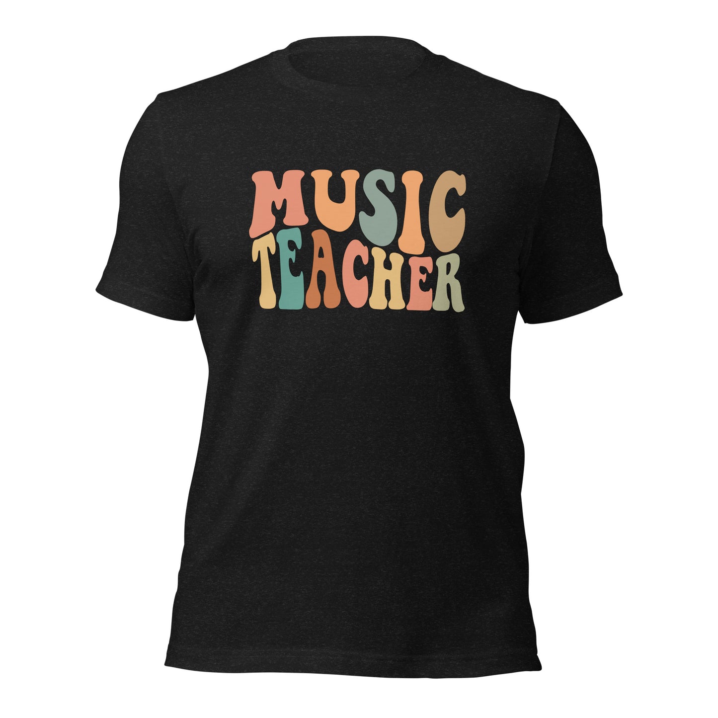 Retro Groovy Music Teacher Shirt