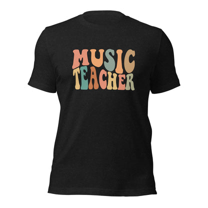 Camiseta retro de profesor de música con mucho estilo