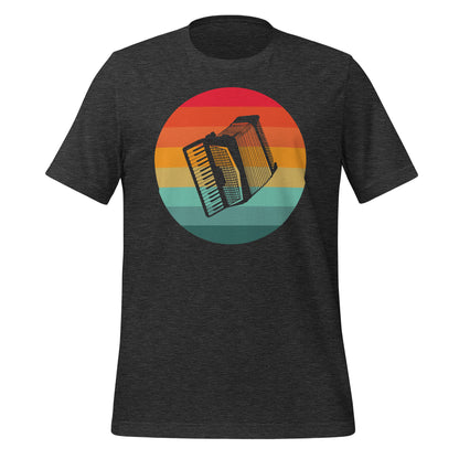 Camiseta con serenata de acordeón al atardecer
